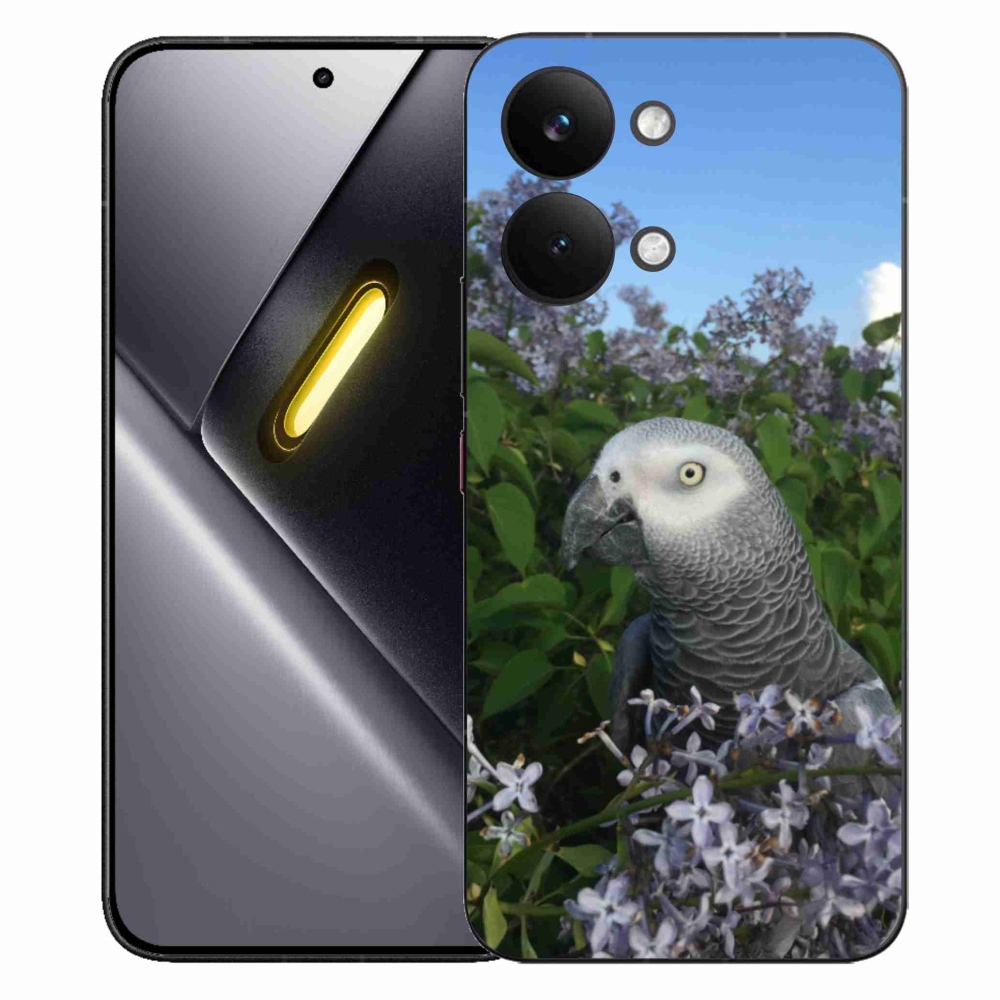 Gelový kryt mmCase na Xiaomi Poco X8 Pro Max - papoušek žako