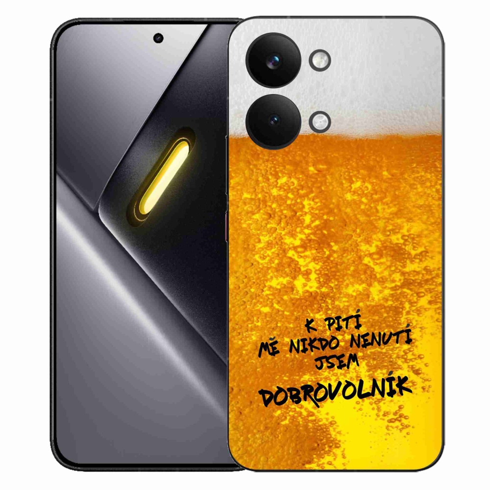 Gelový kryt mmCase na Xiaomi Poco X8 Pro Max - pivní motiv 4