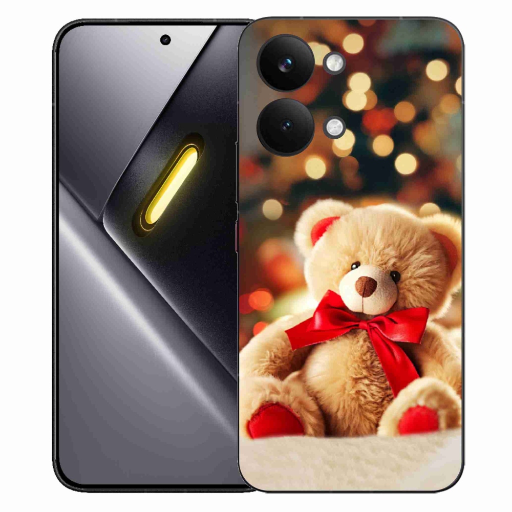 Gelový kryt mmCase na Xiaomi Poco X8 Pro Max - plyšový medvídek