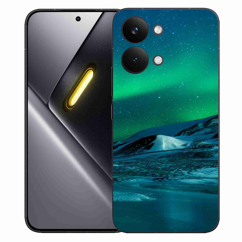 Gelový kryt mmCase na Xiaomi Poco X8 Pro Max - polární záře