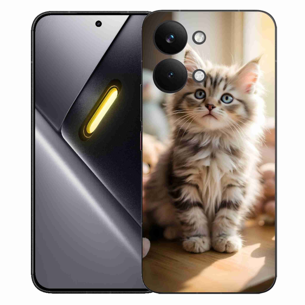 Gelový kryt mmCase na Xiaomi Poco X8 Pro Max - roztomilé kotě 10