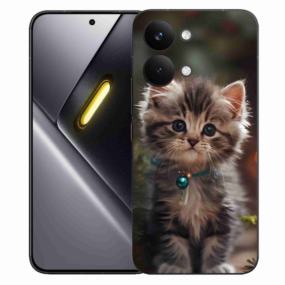 Gelový kryt mmCase na Xiaomi Poco X8 Pro Max - roztomilé kotě 11