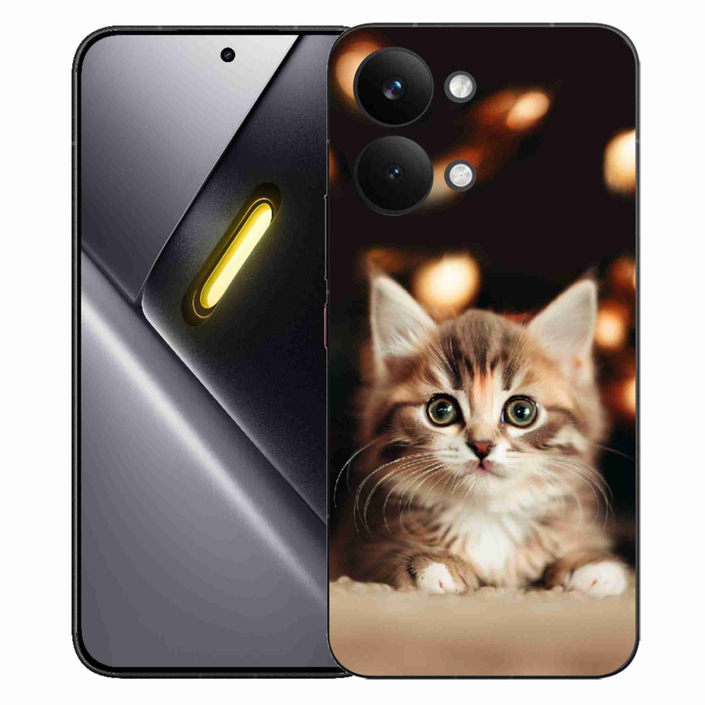 Gelový kryt mmCase na Xiaomi Poco X8 Pro Max - roztomilé kotě 2