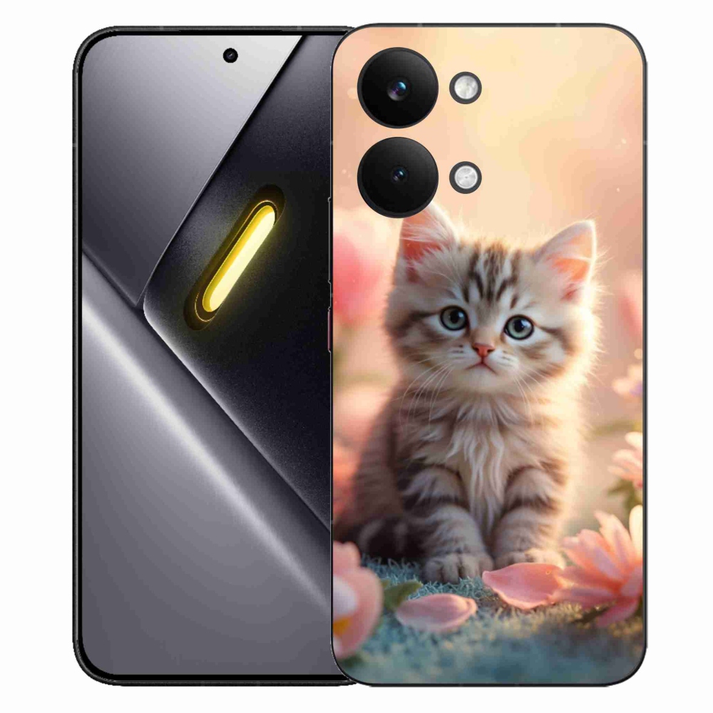 Gelový kryt mmCase na Xiaomi Poco X8 Pro Max - roztomilé kotě 8