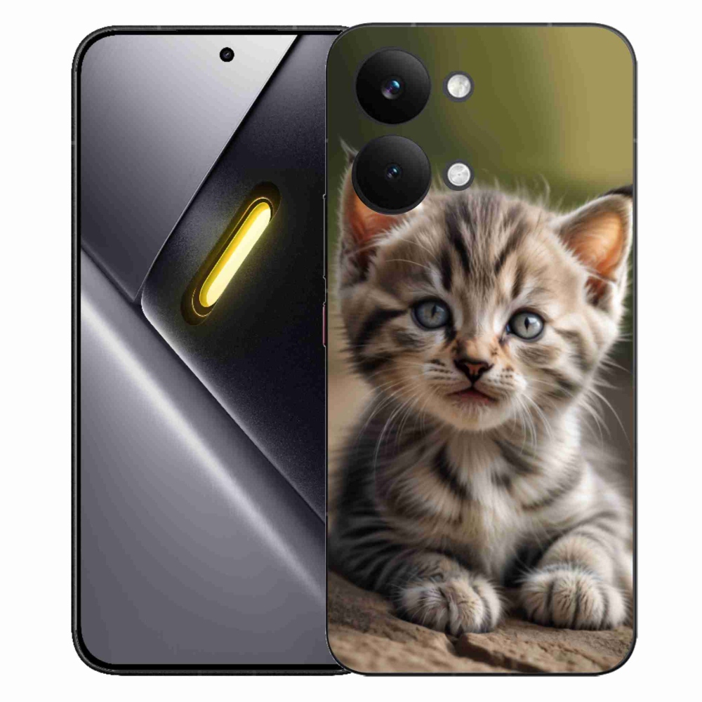 Gelový kryt mmCase na Xiaomi Poco X8 Pro Max - roztomilé kotě 9