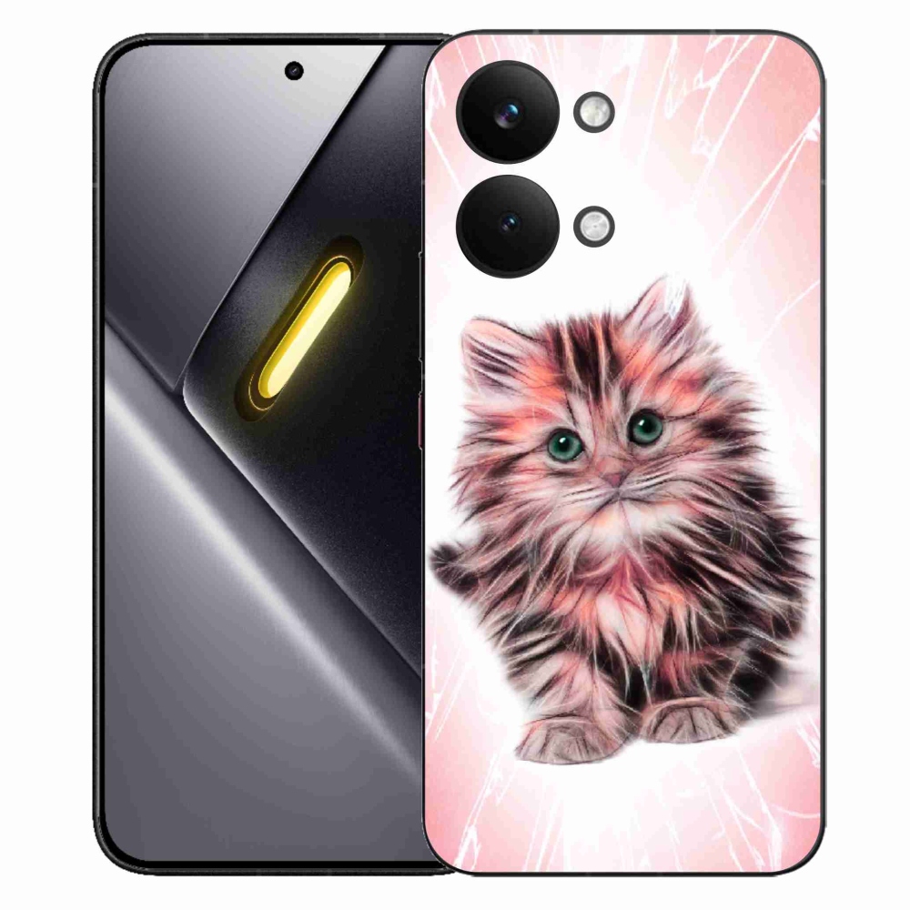 Gelový kryt mmCase na Xiaomi Poco X8 Pro Max - roztomilé kotě