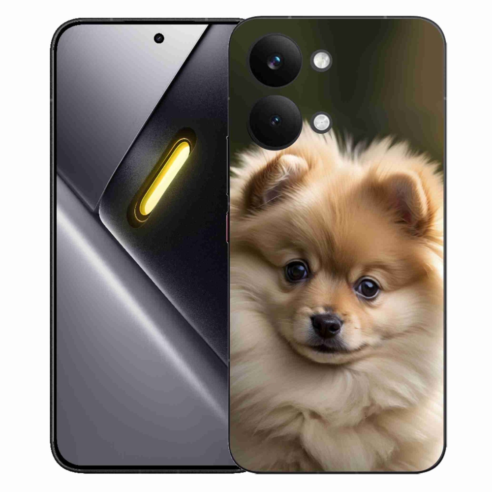 Gelový kryt mmCase na Xiaomi Poco X8 Pro Max - roztomilý pomeranian 2