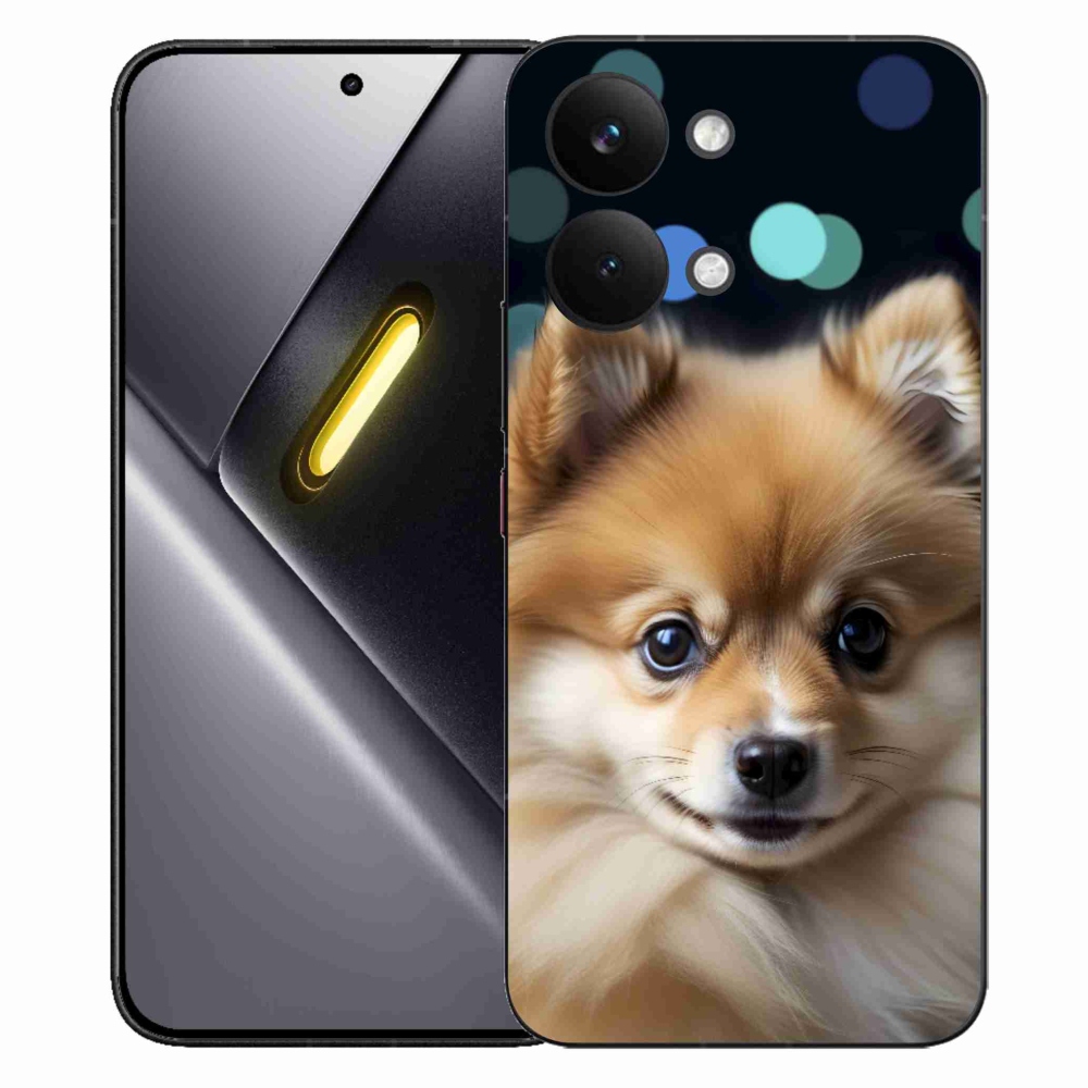 Gelový kryt mmCase na Xiaomi Poco X8 Pro Max - roztomilý pomeranian
