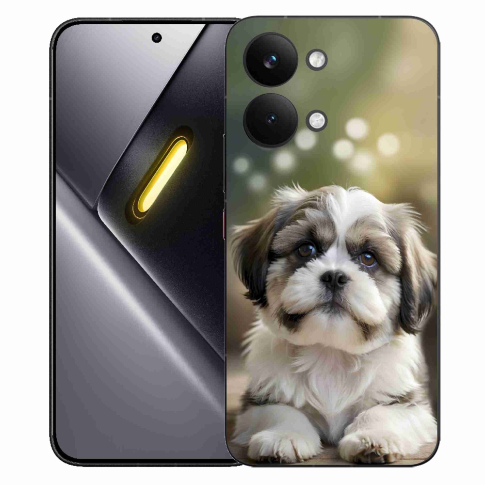 Gelový kryt mmCase na Xiaomi Poco X8 Pro Max - roztomilý shih-tzu