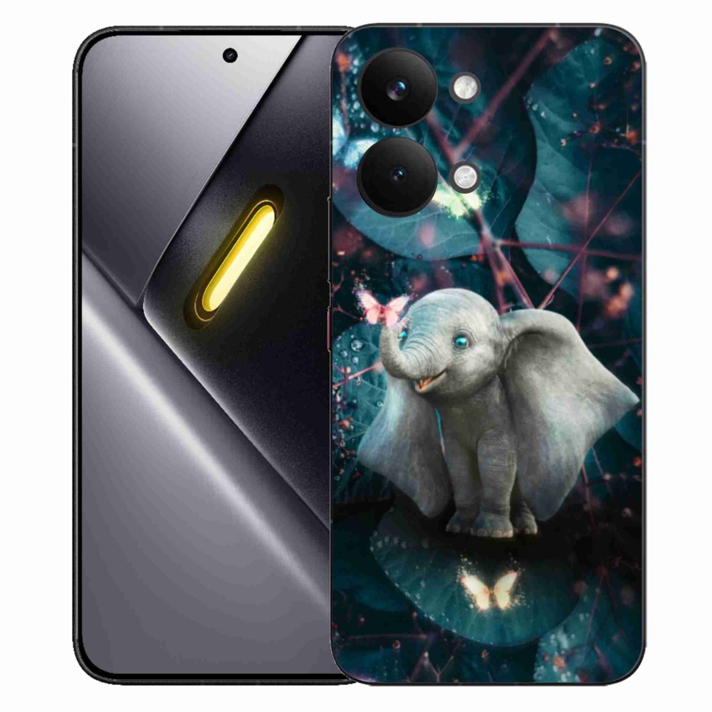 Gelový kryt mmCase na Xiaomi Poco X8 Pro Max - roztomilý slon