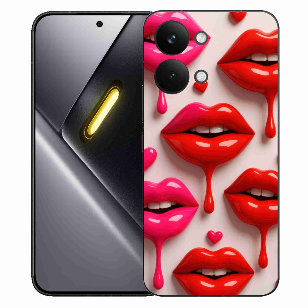 Gelový kryt mmCase na Xiaomi Poco X8 Pro Max - rty 2