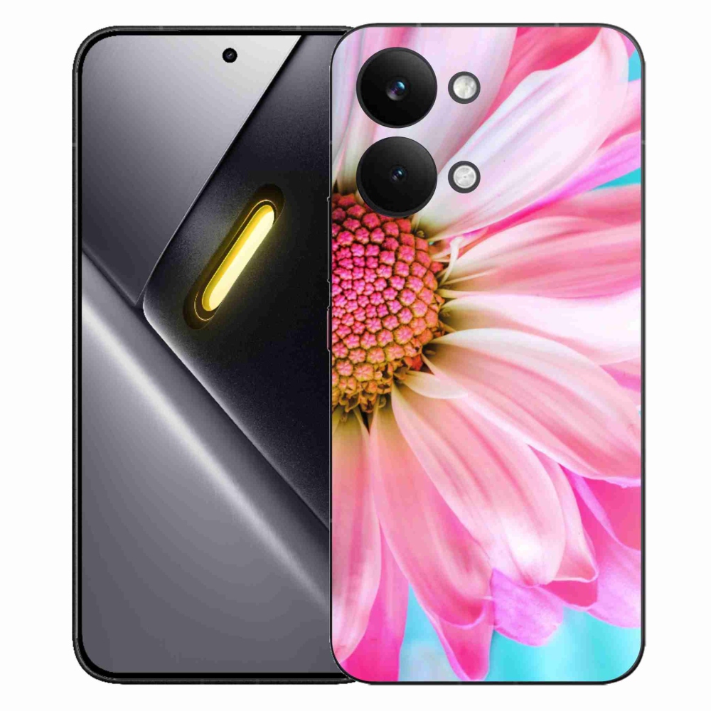 Gelový kryt mmCase na Xiaomi Poco X8 Pro Max - růžová květina