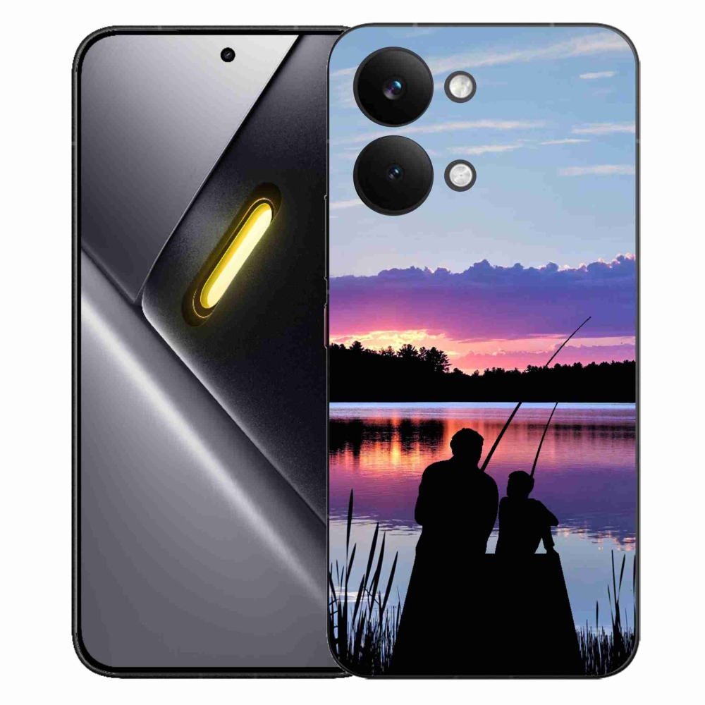 Gelový kryt mmCase na Xiaomi Poco X8 Pro Max - rybaření 2