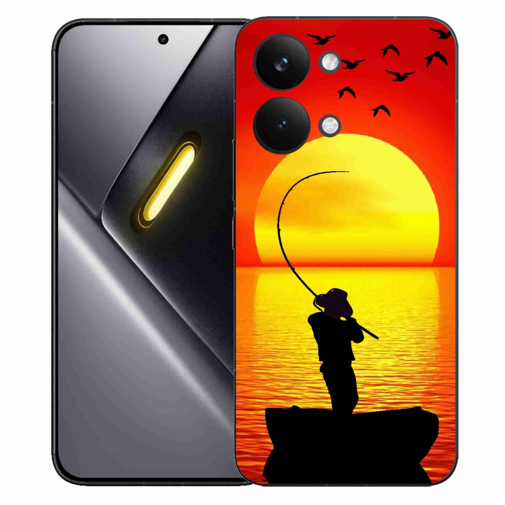 Gelový kryt mmCase na Xiaomi Poco X8 Pro Max - rybaření