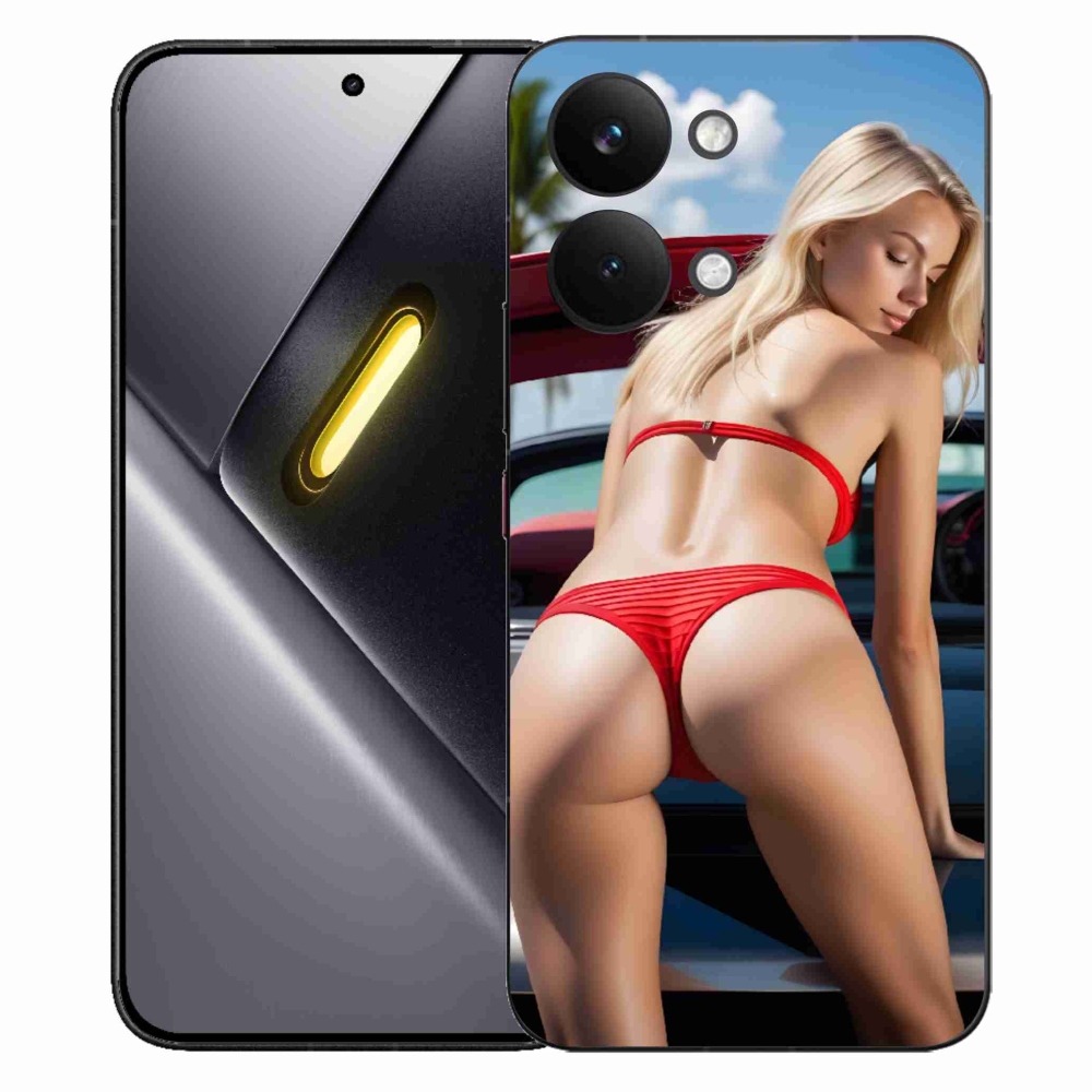Gelový kryt mmCase na Xiaomi Poco X8 Pro Max - sexy žena 2