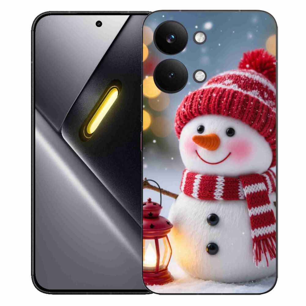 Gelový kryt mmCase na Xiaomi Poco X8 Pro Max - sněhulák 2