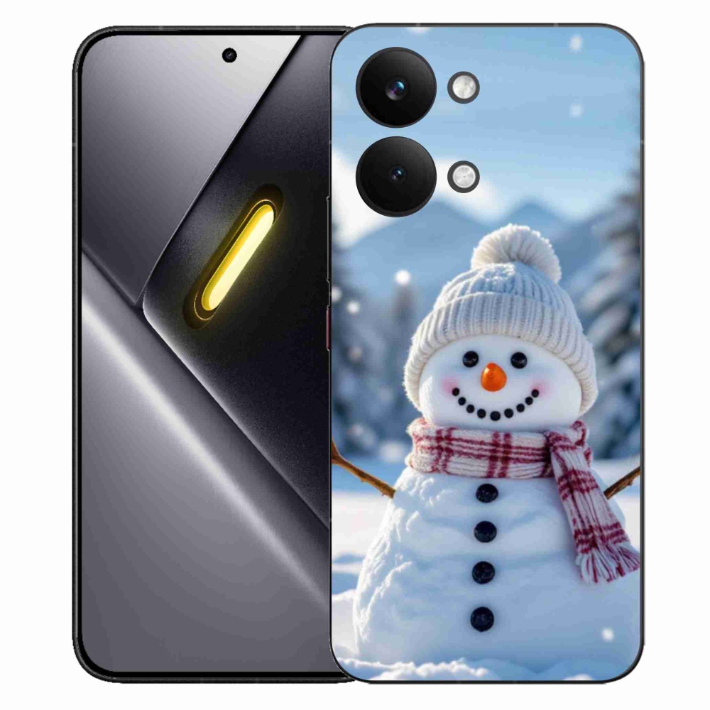 Gelový kryt mmCase na Xiaomi Poco X8 Pro Max - sněhulák 3
