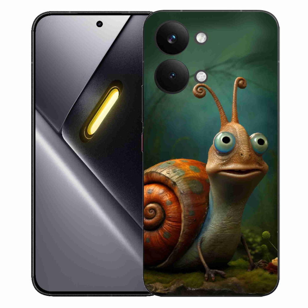 Gelový kryt mmCase na Xiaomi Poco X8 Pro Max - šnek