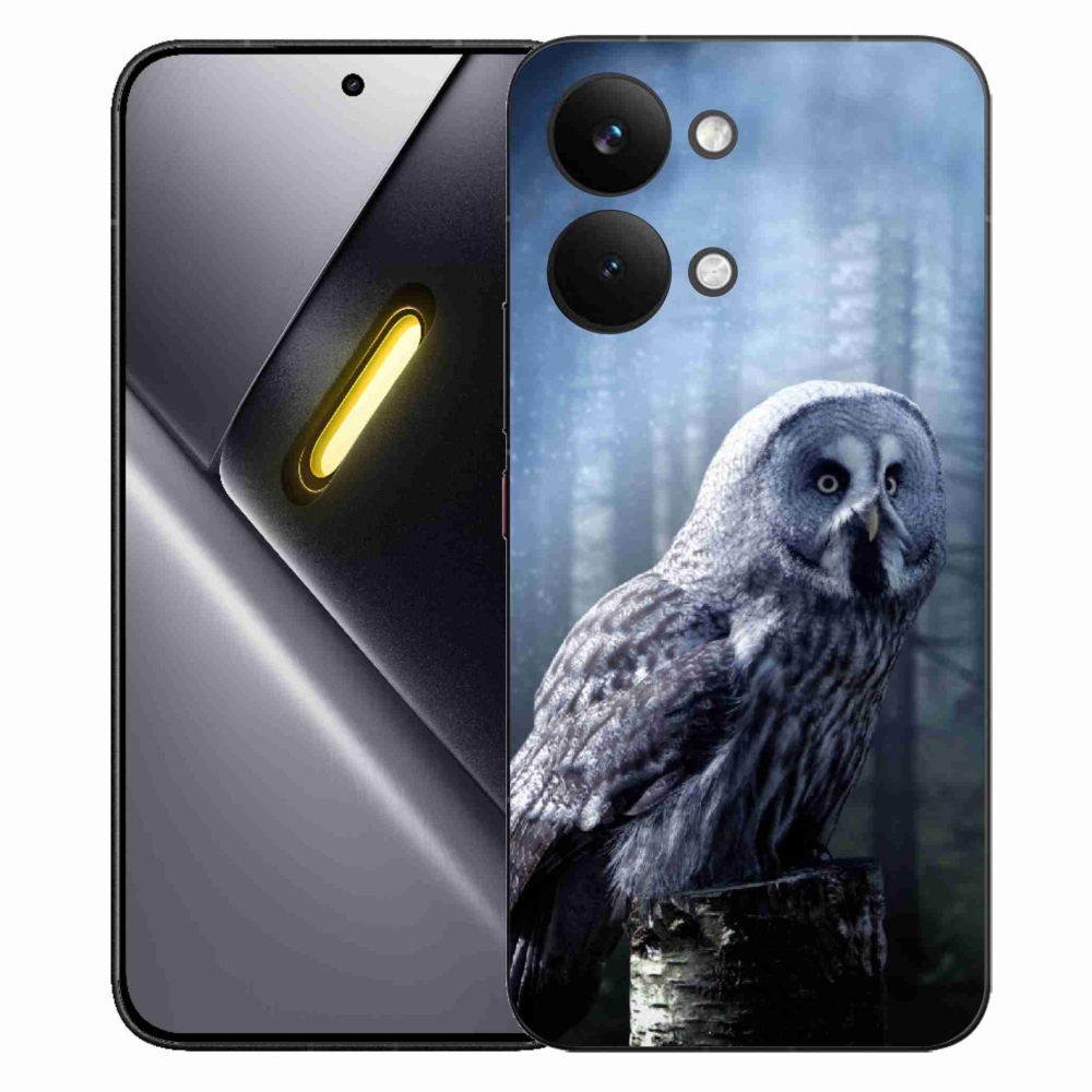 Gelový kryt mmCase na Xiaomi Poco X8 Pro Max - sova
