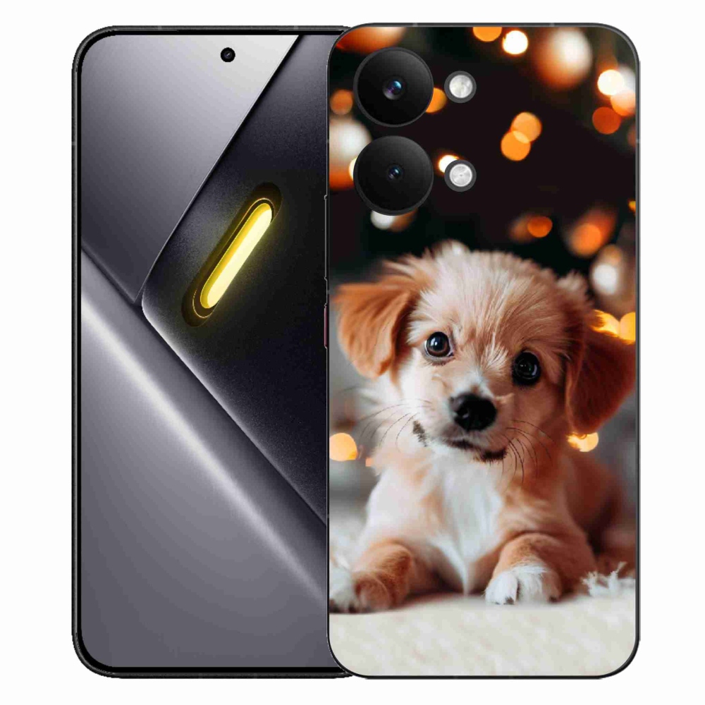 Gelový kryt mmCase na Xiaomi Poco X8 Pro Max - štěňátko