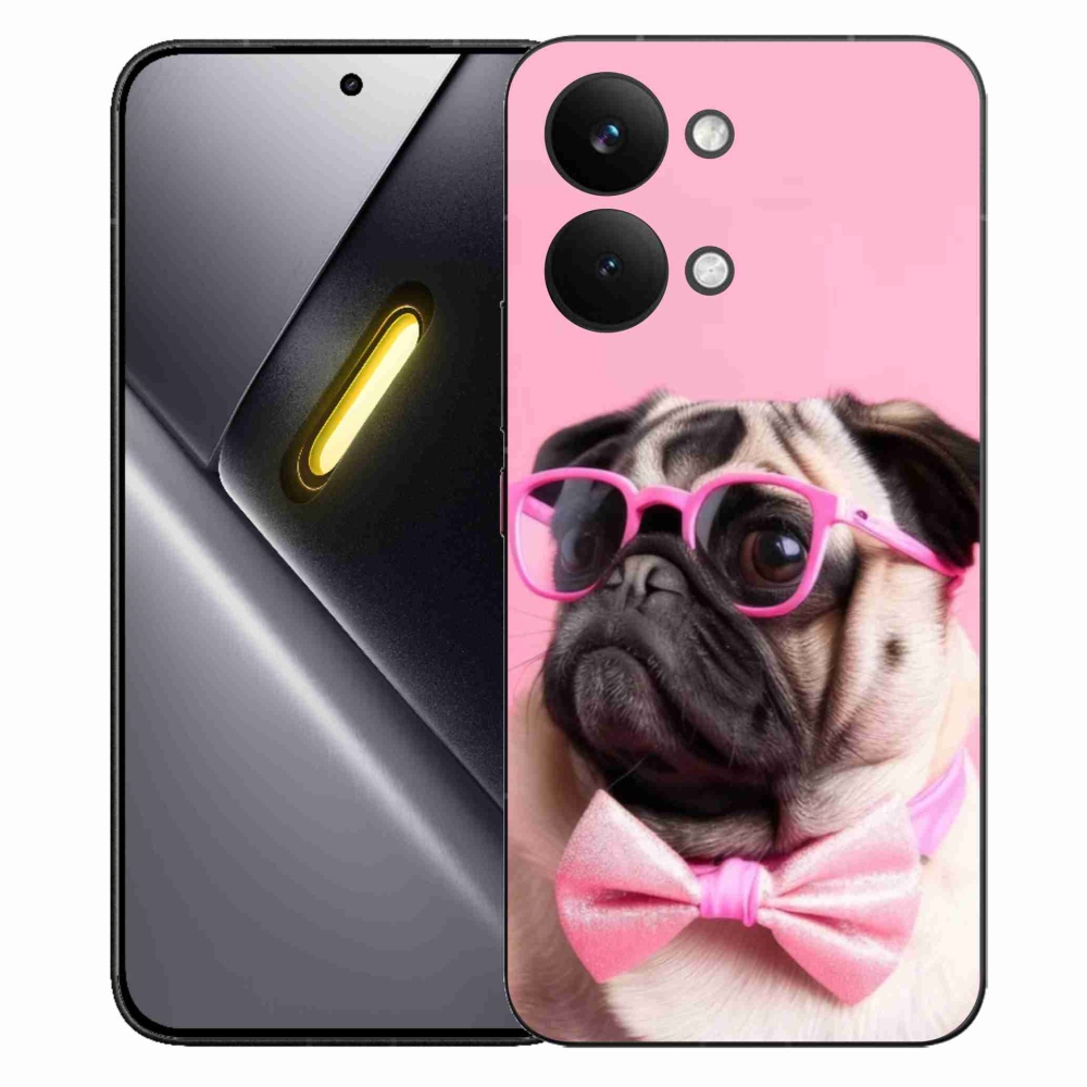 Gelový kryt mmCase na Xiaomi Poco X8 Pro Max - stylový mops