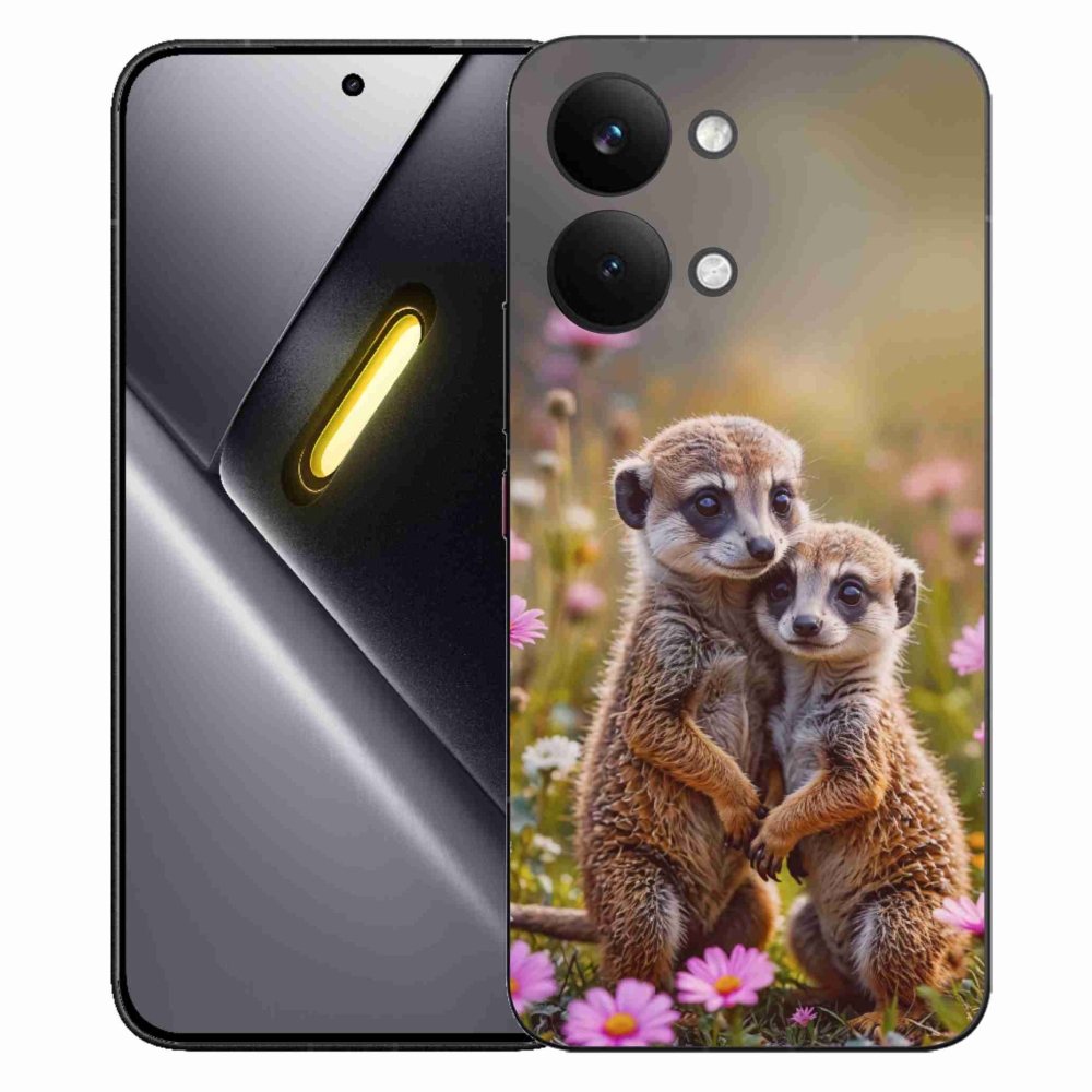 Gelový kryt mmCase na Xiaomi Poco X8 Pro Max - surikatí duo