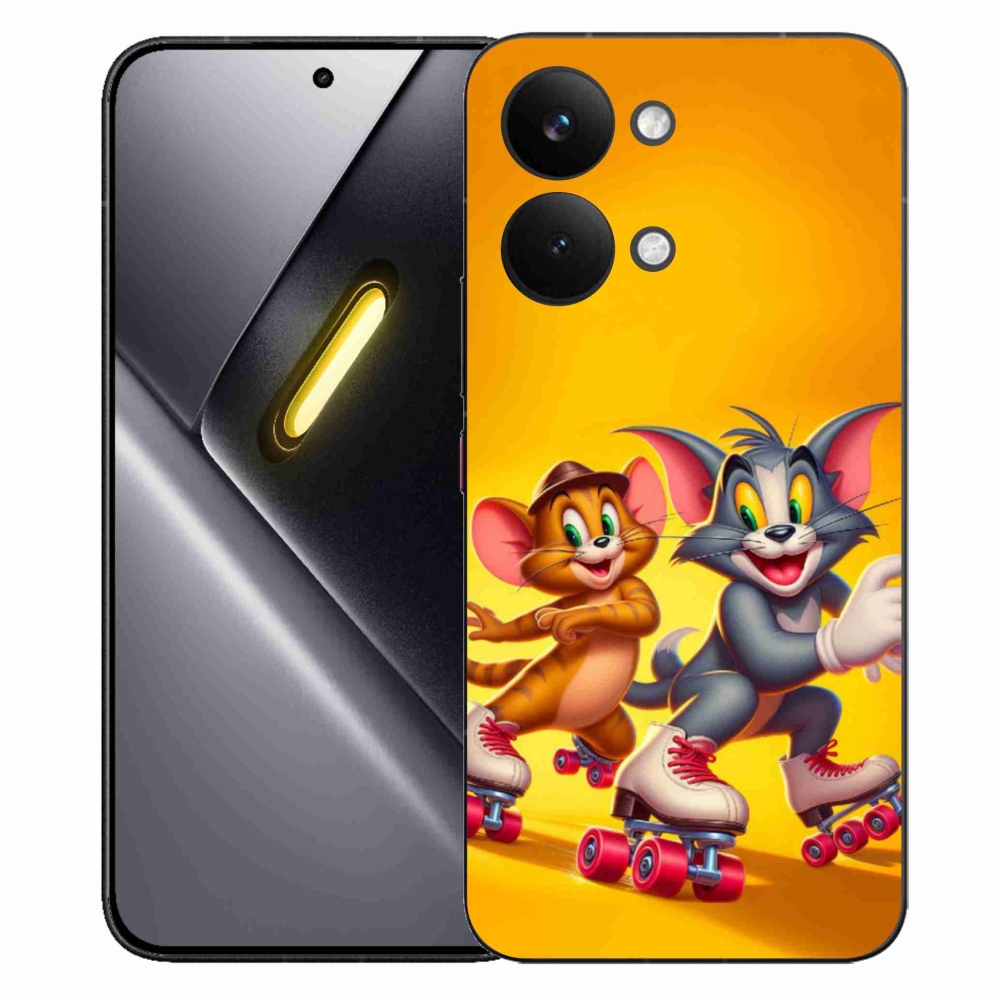 Gelový kryt mmCase na Xiaomi Poco X8 Pro Max - tom a jerry