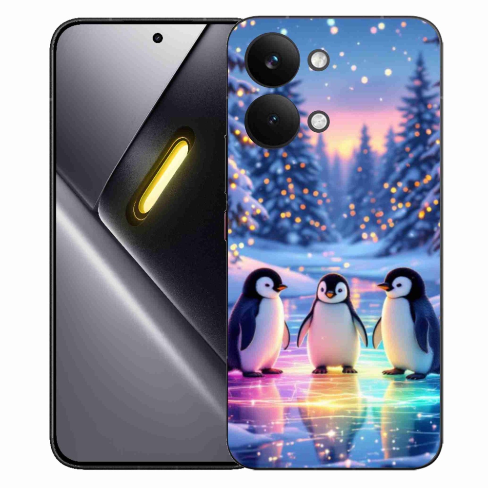 Gelový kryt mmCase na Xiaomi Poco X8 Pro Max - tučnáci