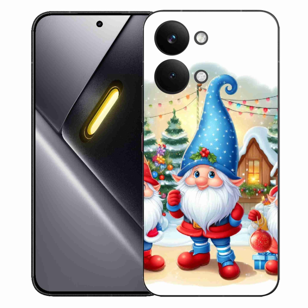 Gelový kryt mmCase na Xiaomi Poco X8 Pro Max - vánoční skřítci