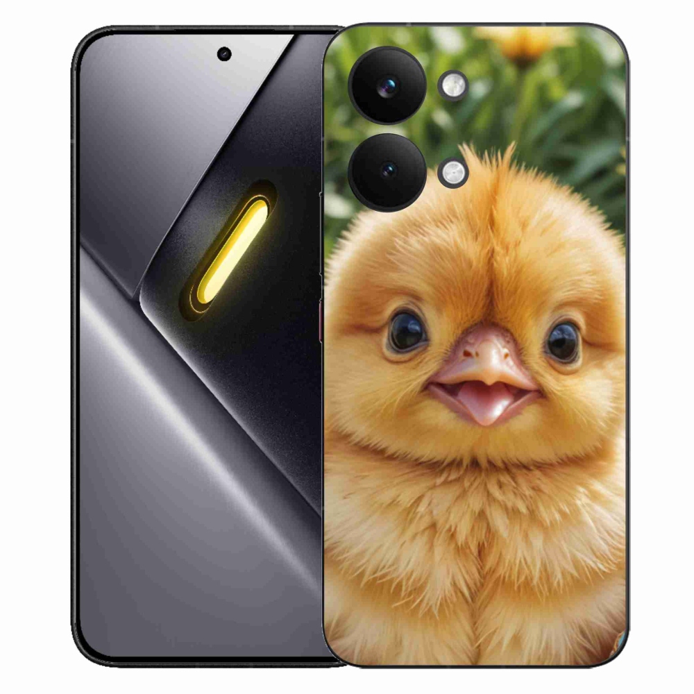 Gelový kryt mmCase na Xiaomi Poco X8 Pro Max - veselé kuřátko