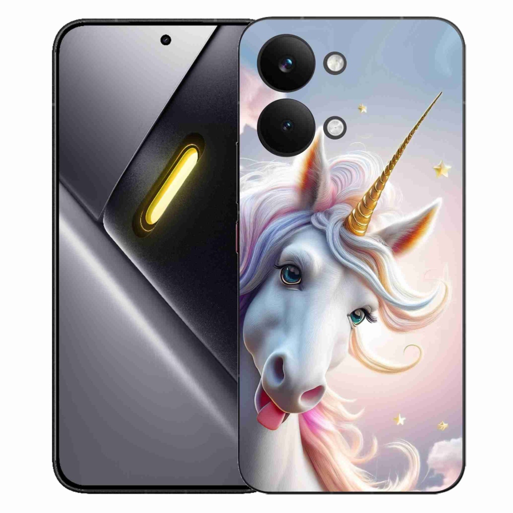 Gelový kryt mmCase na Xiaomi Poco X8 Pro Max - veselý jednorožec