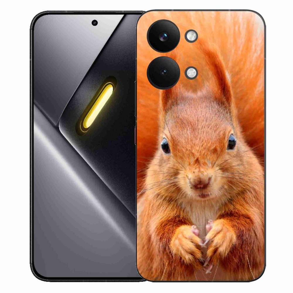 Gelový kryt mmCase na Xiaomi Poco X8 Pro Max - veverka