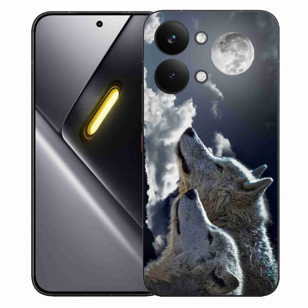 Gelový kryt mmCase na Xiaomi Poco X8 Pro Max - vlci