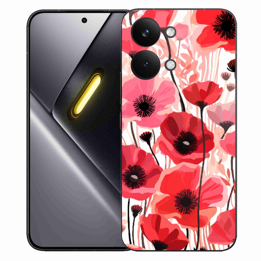 Gelový kryt mmCase na Xiaomi Poco X8 Pro Max - vlčí mák 1