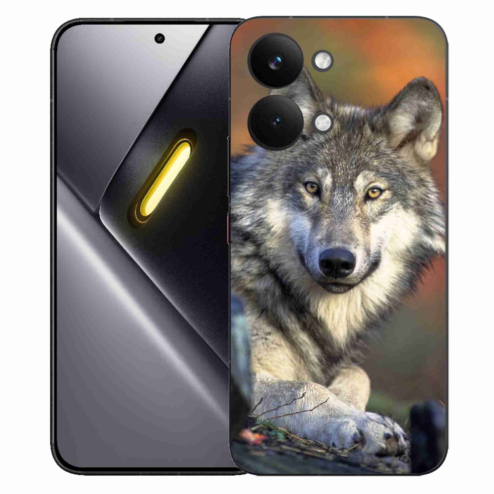 Gelový kryt mmCase na Xiaomi Poco X8 Pro Max - vlk