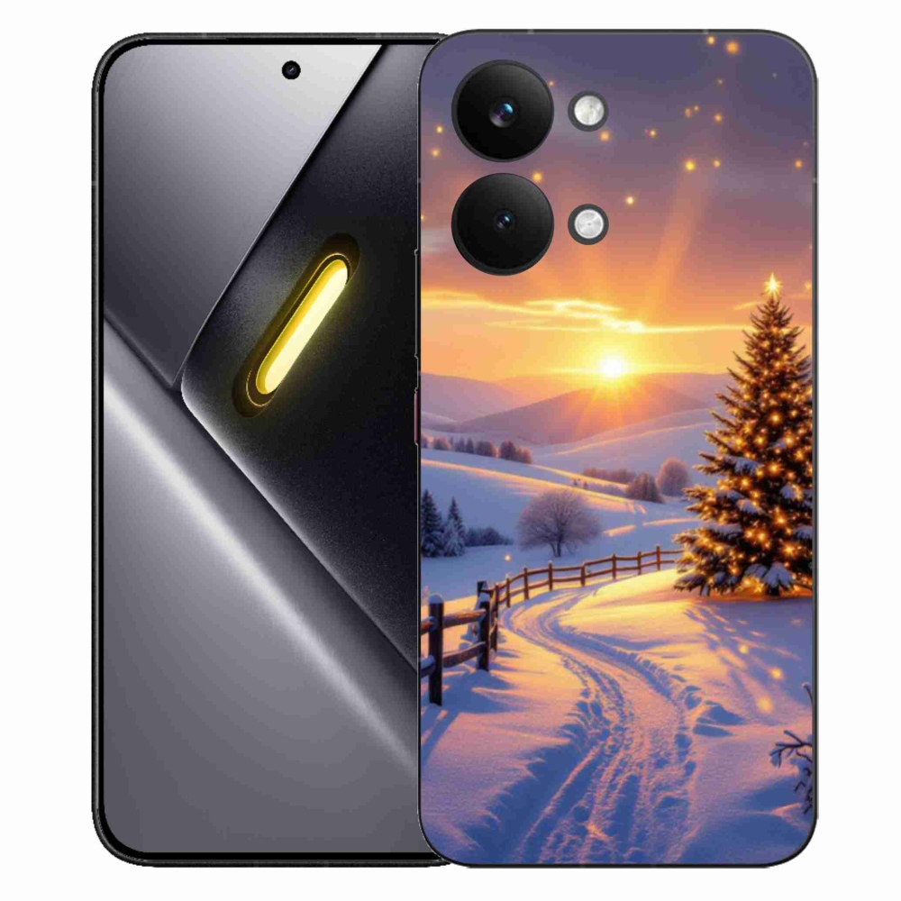 Gelový kryt mmCase na Xiaomi Poco X8 Pro Max - zimní krajina