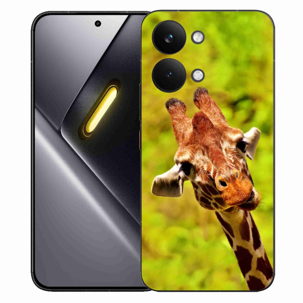 Gelový kryt mmCase na Xiaomi Poco X8 Pro Max - žirafa