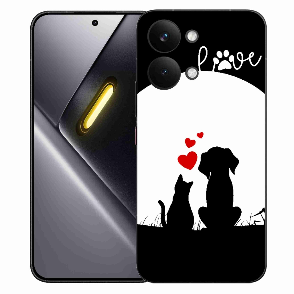 Gelový kryt mmCase na Xiaomi Poco X8 Pro Max - zvířecí láska