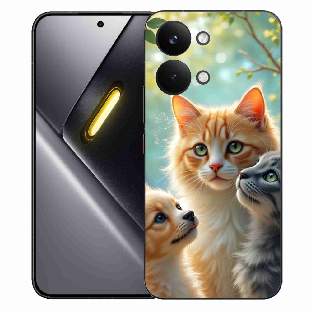 Gelový kryt mmCase na Xiaomi Poco X8 Pro Max - zvířecí přátelství 2