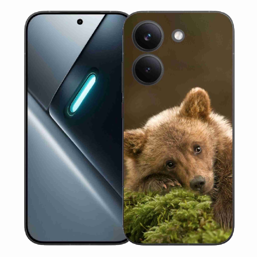 Gelový kryt mmCase na Xiaomi Poco X8 Pro - medvěd