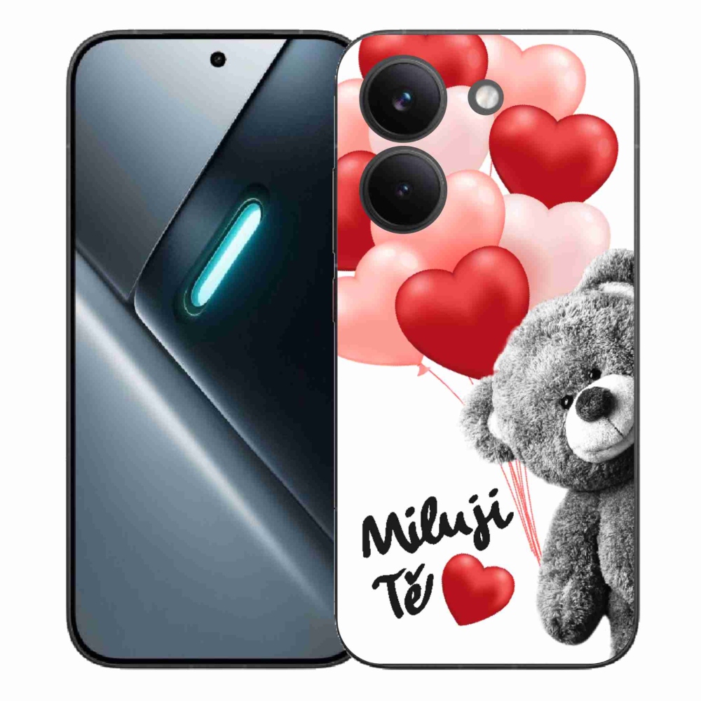 Gelový kryt mmCase na Xiaomi Poco X8 Pro - miluji Tě