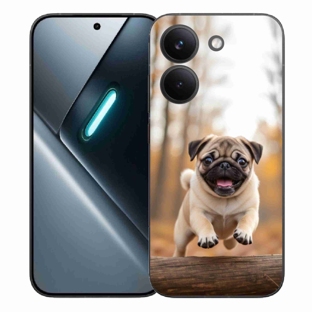 Gelový kryt mmCase na Xiaomi Poco X8 Pro - mops 2