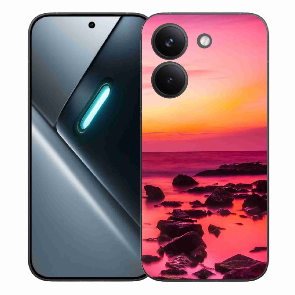 Gelový kryt mmCase na Xiaomi Poco X8 Pro - moře a záře