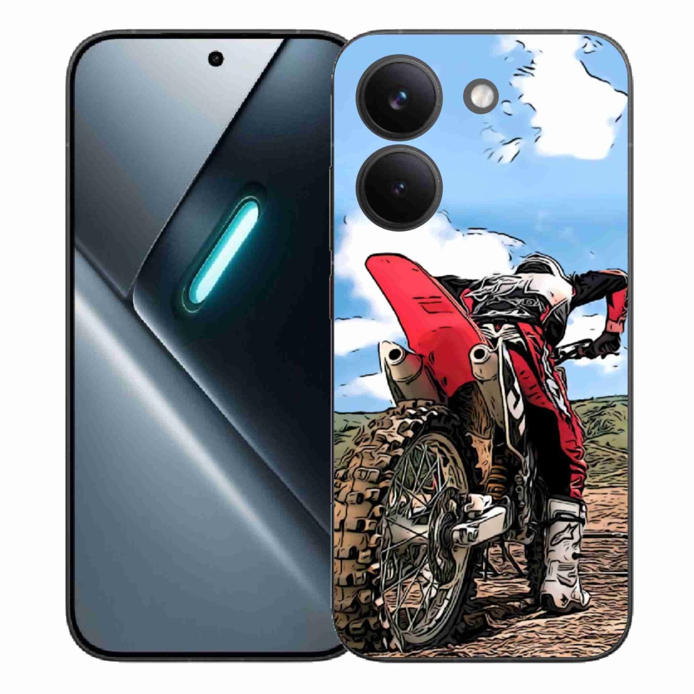 Gelový kryt mmCase na Xiaomi Poco X8 Pro - moto