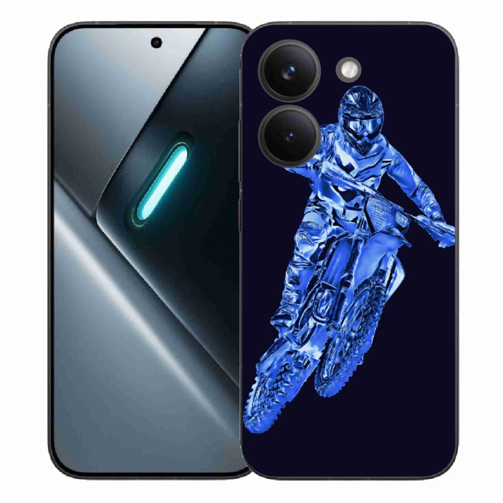 Gelový kryt mmCase na Xiaomi Poco X8 Pro - motocross 1