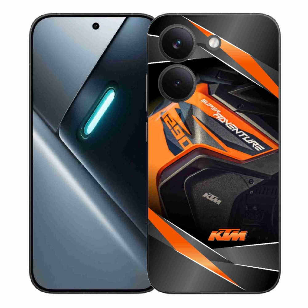 Gelový kryt mmCase na Xiaomi Poco X8 Pro - motorka ktm