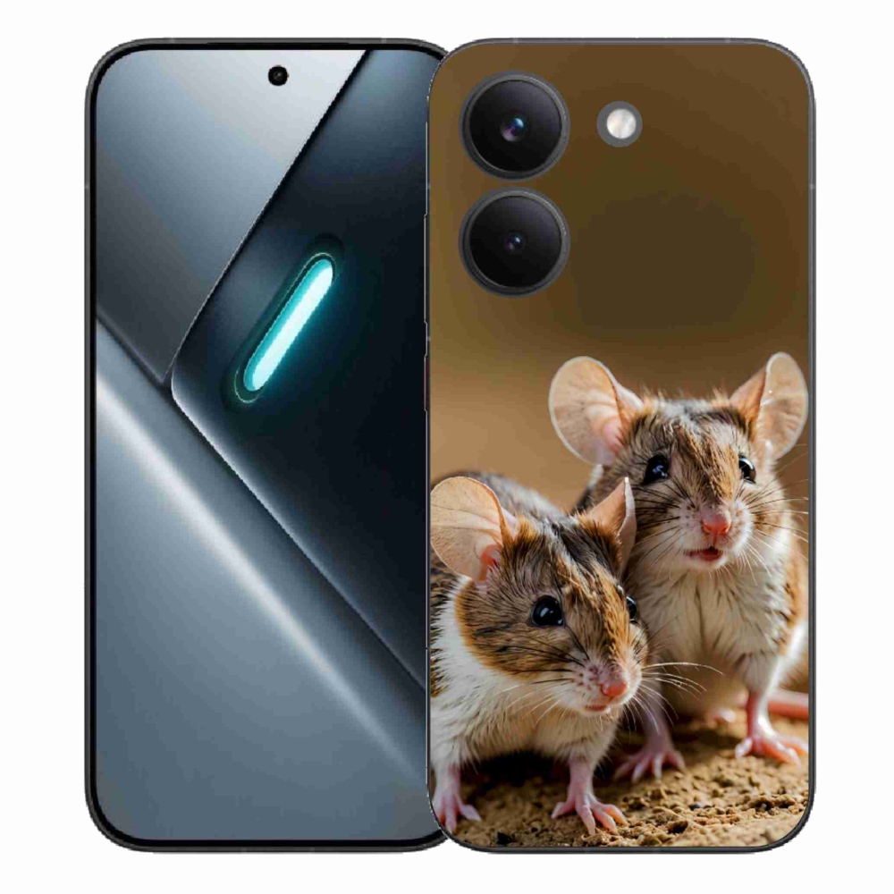 Gelový kryt mmCase na Xiaomi Poco X8 Pro - myší duo