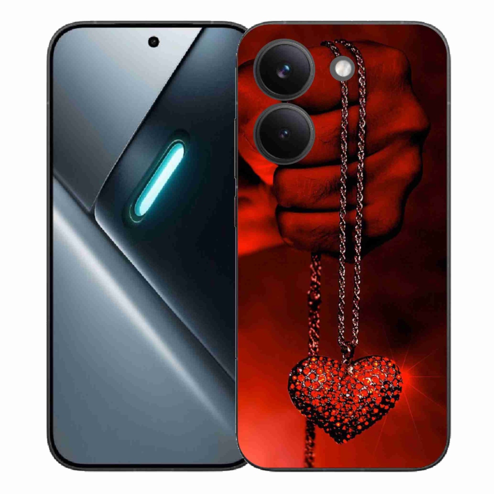 Gelový kryt mmCase na Xiaomi Poco X8 Pro - náhrdelník