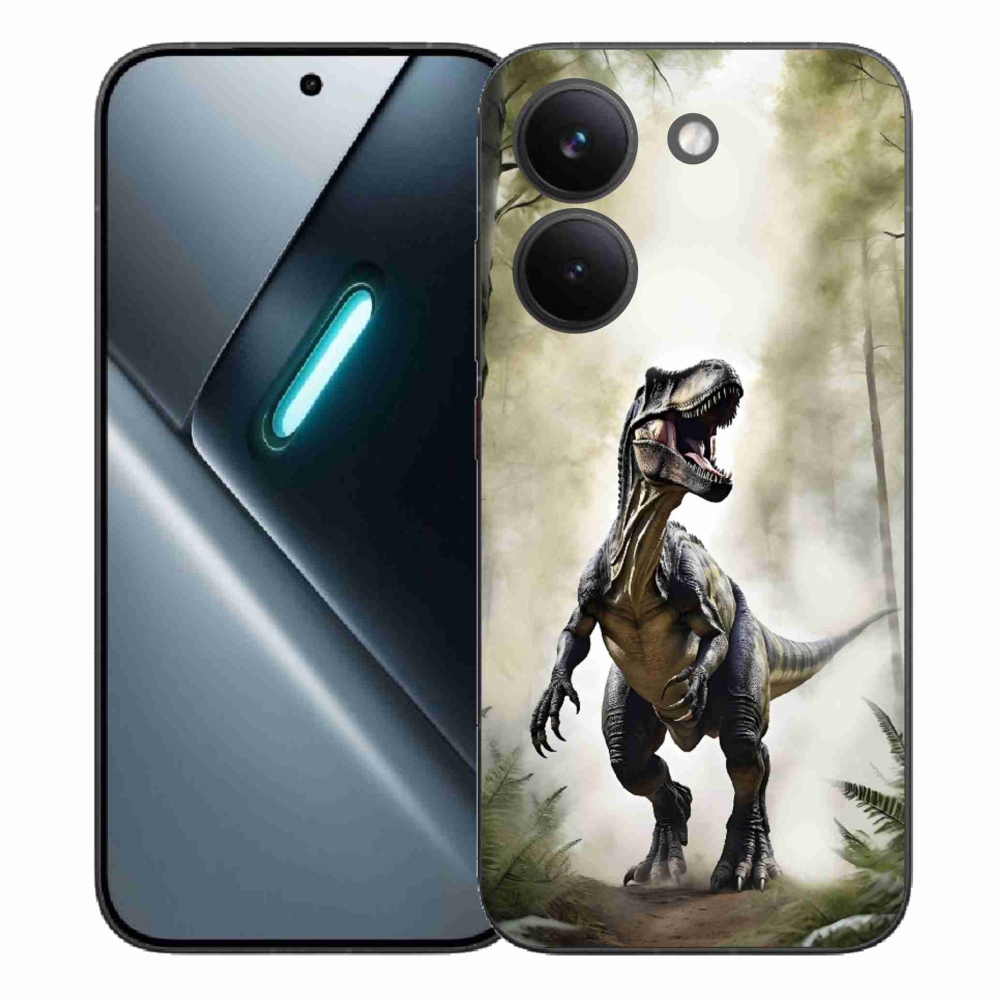 Gelový kryt mmCase na Xiaomi Poco X8 Pro - naštvaný T-Rex