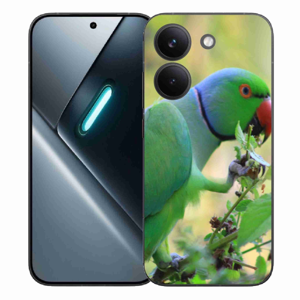 Gelový kryt mmCase na Xiaomi Poco X8 Pro - papoušek alexandr